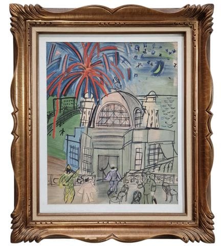 Raoul DUFY (1877-1953)
Fuochi d'artificio a Nizza
