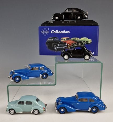 CONJUNTO DE 5 COCHES EN MINIATURA DEL RALLY DE MON