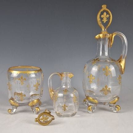 CLAIN &amp; PERRIER PARÍS (1879-1914) - TRES PIEZA
