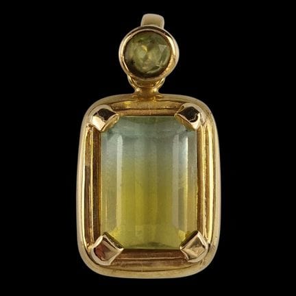 COLGANTE de la segunda mitad del siglo XX, de oro 