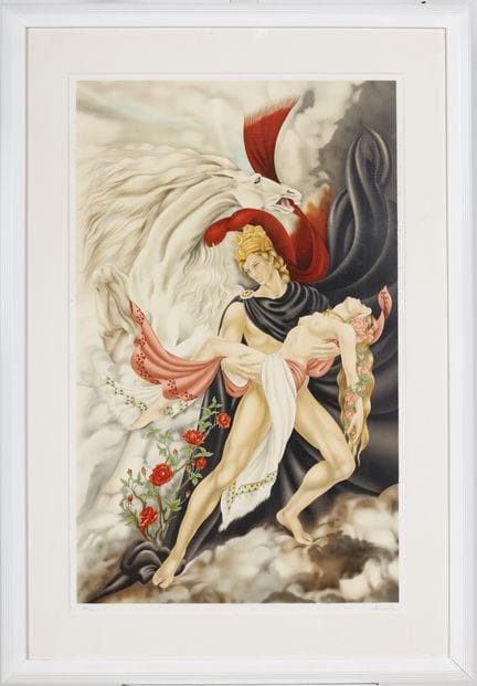 ANNE-LAN (Nacida en 1943)
Escena mitológica 
LÁMIN