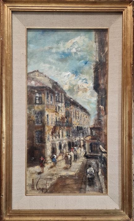 Antonio CARGNEL (nato nel 1946)
Strada trafficata 