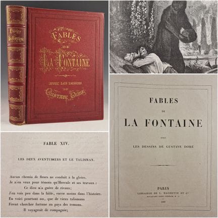 [LA FONTAINE (Jean de)] [DORE (Gustave)]. Favole d