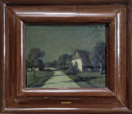 François Charles CACHOUD (1866-1943)
Cabaña a la l