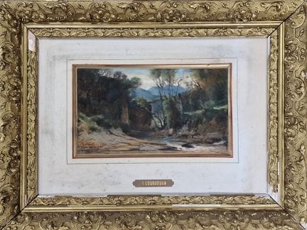Vincent COURDOUAN (1810 - 1893)
Ruscello nel sotto
