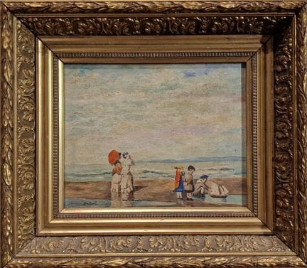 Germain DUTHOIT (XIX - XX secolo)
Sulla spiaggia
O