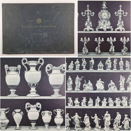 CATALOGO DELLA MANIFATTURA DI MEISSEN, 1900 circa
