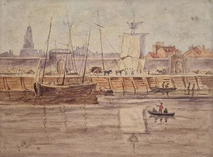 George Arthur FRIPP (1813 - 1896)
El Támesis - 189
