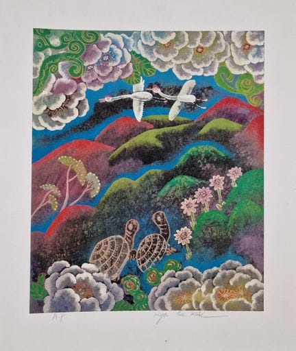 TAE KYU YIM (Nacido en 1976)
Aves y tortugas 
LÁMI
