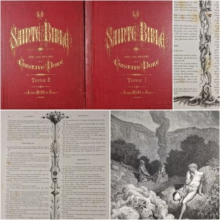 [DORE (Gustave)]. La Sacra Bibbia secondo la Vulga