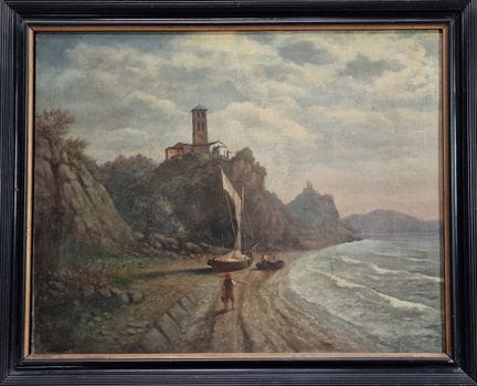 SCUOLA DELLA FINE DEL XIX SECOLO
Litorale animato
