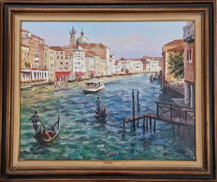 Pascal HAYOT (nato nel 1958)
Venezia - Gondola sul