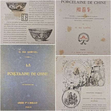 [DU SARTEL (Octave)] La porcellana cinese
Origini,