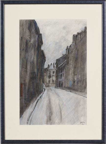 Bernard GANTNER (1928-2018)
Calle del pueblo - 196