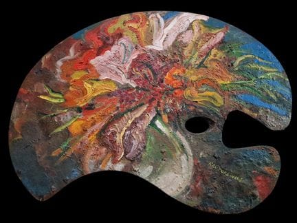 Serge KANTOROWICZ (1942 - 2022)
Ramo de flores 
ÓL