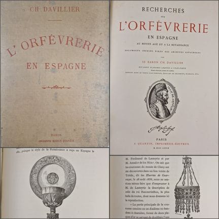 [DAVILLIER (Ch.)]. Investigaciones sobre la orfebr