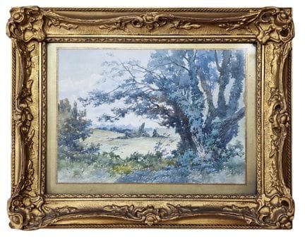 Edouard FRANCOIS (1866-1924)
Paisaje
ACUARELA SOBR