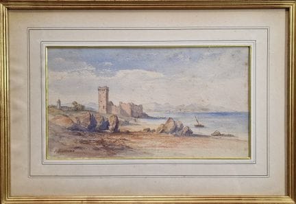 Ernest BUTTURA (1841-1920) 
Il monastero fortifica