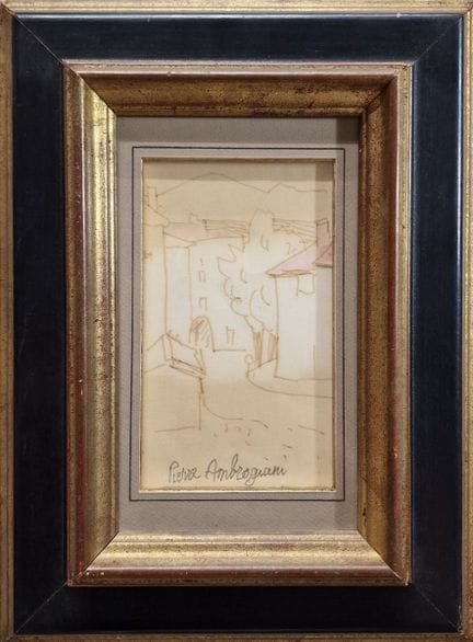 Pierre AMBROGIANI (1907-1985)
Villaggio
PENNA A PE
