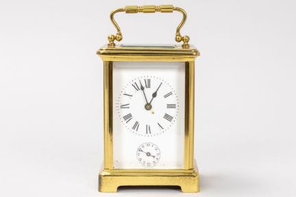 Reloj de viaje «antiguo» con la marca «RSFA», de l