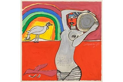 CORNEILLE (1922 - 2010)
Corneille signed gouache -
