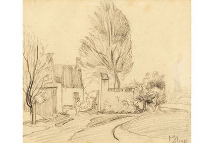 HUYS MODEST (1875–1932)
Belgische Zeichnung aus de