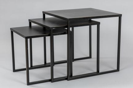 3-teiliges Satztischset aus Metall

3-teiliges Sat