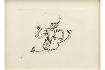 FINI LEONOR (1907 - 1996)
incisione - firmata Leon