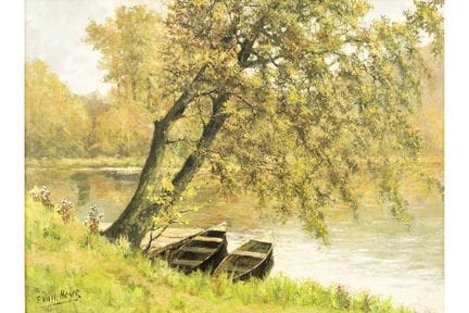 VAN HOYE PAUL (1887 - 1962)
XXe siècle. Peinture à