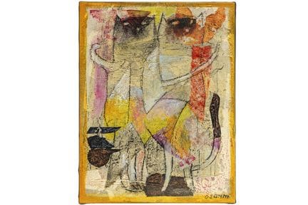 OSANNE (° 1934)
20th Cent. French mixed media on c