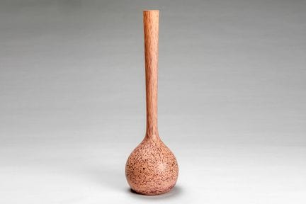 Vase Art Déco en pâte de verre - signé Delatte Nan