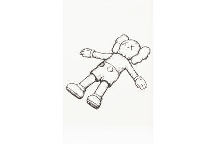 KAWS (n. 1974)
Litografía firmada por KAWS y fecha