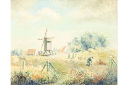 HENNO LOUIS (1907 - 1990)
Louis Henno signed oil o