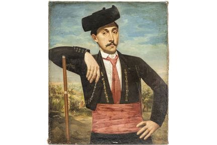 ZO ACHILLE (1826 - 1901)
Peinture à l'huile sur to