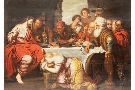 Öl auf Holztafel (auf Keilrahmen aufgezogen) aus d