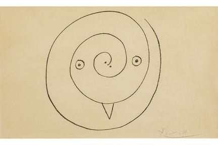 PICASSO PABLO (1881–1973)
Signierte Lithografie vo