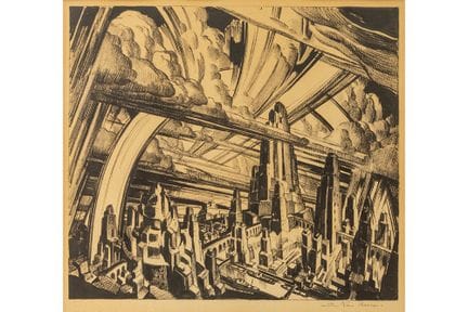 VAN DOOREN EDMOND (1896–1965)
Signierte Zeichnung 