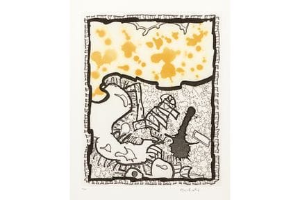 ALECHINSKY PIERRE (né en 1927)
Gravure en couleurs