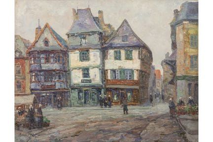 POREAU OSWALD (1877 - 1955)
20th Cent. Belgian oil