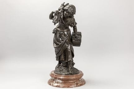 MOREAU AUGUSTE (1834 - 1917)
sculpture in bronze a