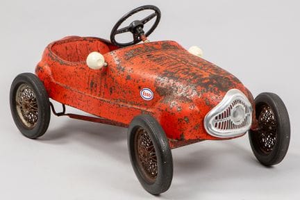 MFA marked vintage completely original model car -