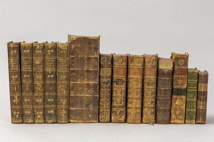 Once libros de los siglos XVIII y XIX

Lote (11) d