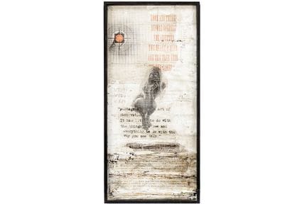 ANNEMARIE (° 1975)
Annemarie signed mixed media "T