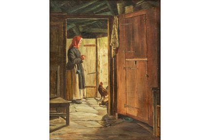 STOBBAERTS PIETER (1865 - 1948)
Óleo sobre lienzo 