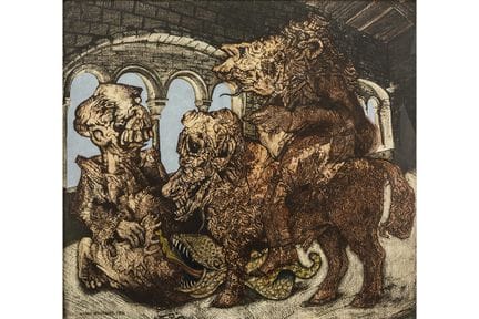 GELUYCKENS HERMAN (n. 1949)
Pintura belga del sigl