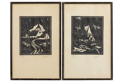 PATERNOT ANDRÉ (1894 -1968)
two 20th Cent. Belgian