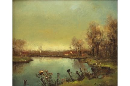 VANDERSTRAETEN LEA (n. 1929)
Óleo sobre lienzo bel