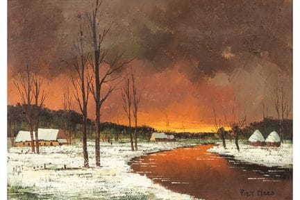 Óleo sobre lienzo firmado por Piet Mees

MEES PIET