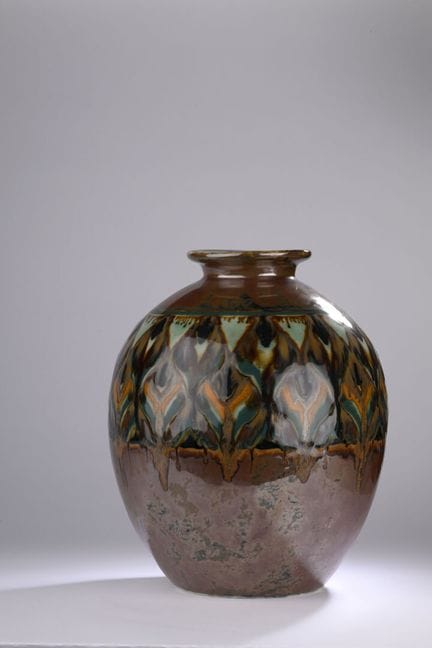 Camille THARAUD (1878-1956), Limoges. Jarrón ovoid