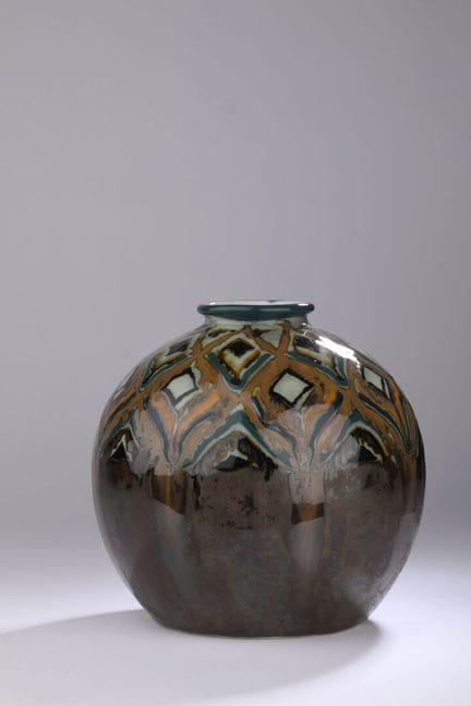 Camille THARAUD (1878-1956), Limoges. Jarrón ovoid